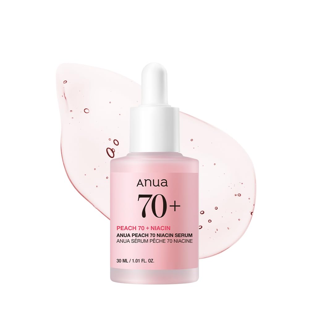 Anua Peach 70 Niacinamide Serum 30ml / brightening hydrating face serum/daily clean beauty (1.01 fl. oz.) ? ? ? ? ?