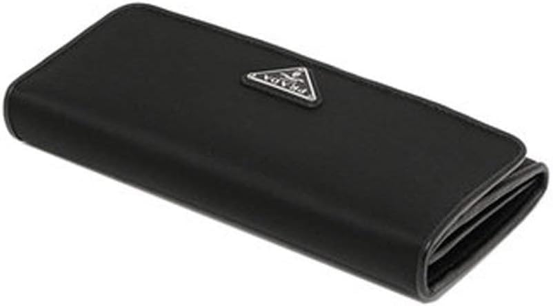 Prada Women's Nylon Logo Long Black Wallet 1MH132 ? ? ? ? ? - Image 4