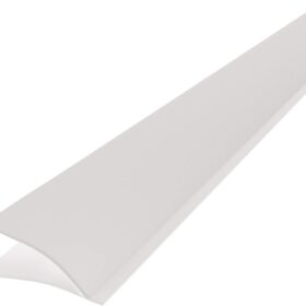 TMH Fin Shaped, Silicone Weather Stripping Door Seal and Window Seal, Self Adhesive (White) ?   ?  ?  ? ?