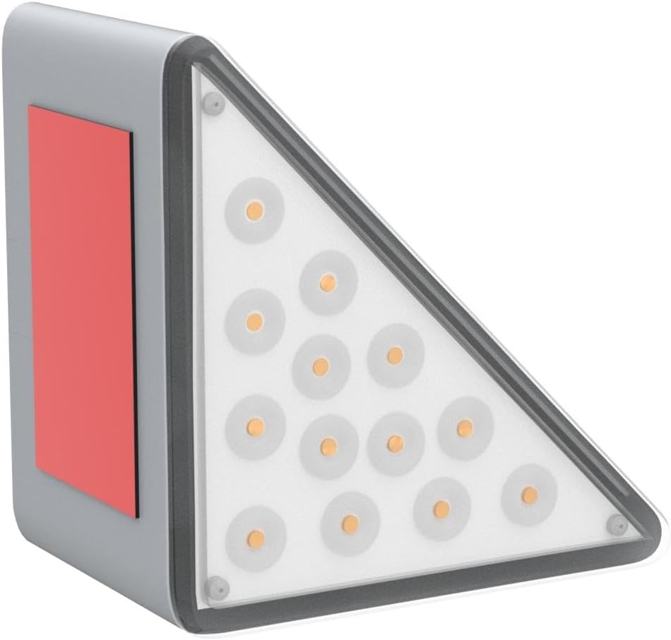 NIORSUN Solar Step Lights for Outside,6 Pack Warm White Solar Stair Lights Outdoor Waterproof IP67 Auto On Off,Outdoor Step Lights for Steps,Stair,Patio,Yard,Porch,Front Door,Sidewalk,Deck Decor ? ? ? ? ? - Image 4
