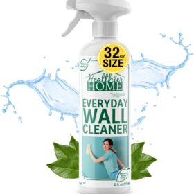 CHOMP! Painted Wall Cleaner Spray: Healthier Home 5-Minute CleanWalls 4-in-1 Multipurpose, Ceiling and Baseboard Cleaning - Dirt, Dust, Odor and Stain Remover - 32 Oz (Meadow Breeze)                 