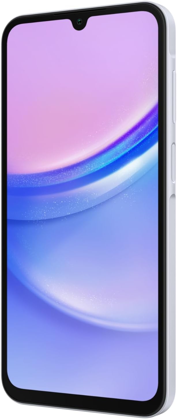 Samsung Galaxy A15 (SM-155M/DSN), 128GB 6GB RAM, Dual SIM, Factory Unlocked GSM, International Version (Ring Grip Case Bundle) (Light Blue) ? ? ? ? ? - Image 3