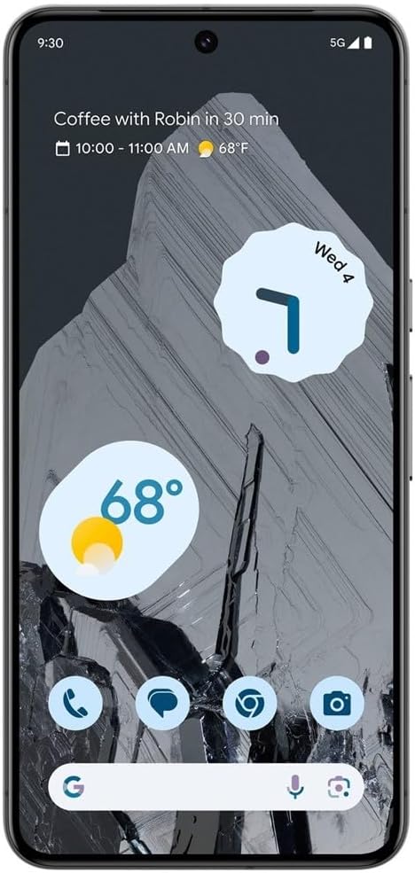 Google Pixel 8 Pro - Unlocked Android Smartphone with Telephoto Lens and Super Actua Display - 24-Hour Battery - Obsidian - 256 GB (Renewed) ? ? ? ? ? - Image 2
