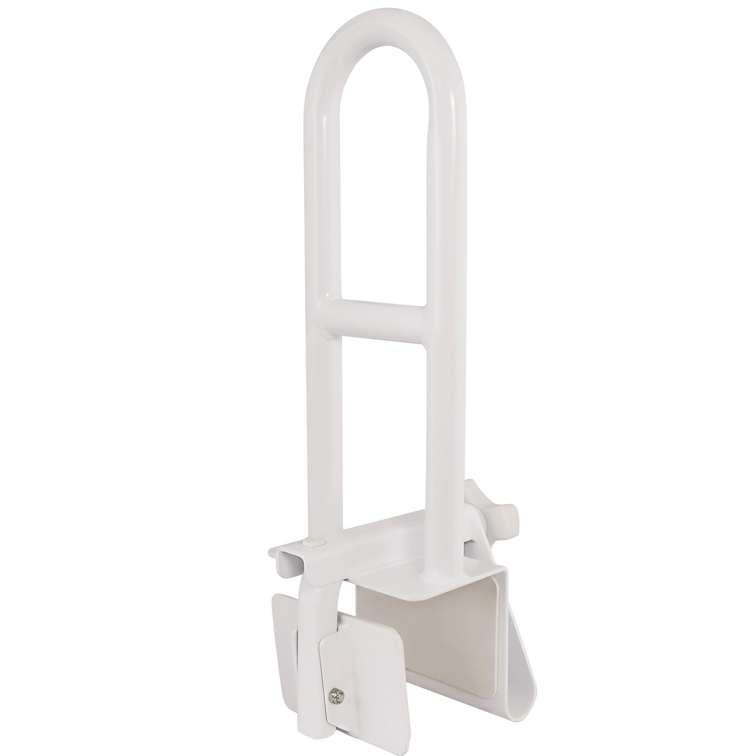 FSA/HSA Eligible, Vaunn Adjustable Bathtub Safety Rail Shower Grab Bar Handle, Stainless Steel, White ? ? ? ? ? - Image 6
