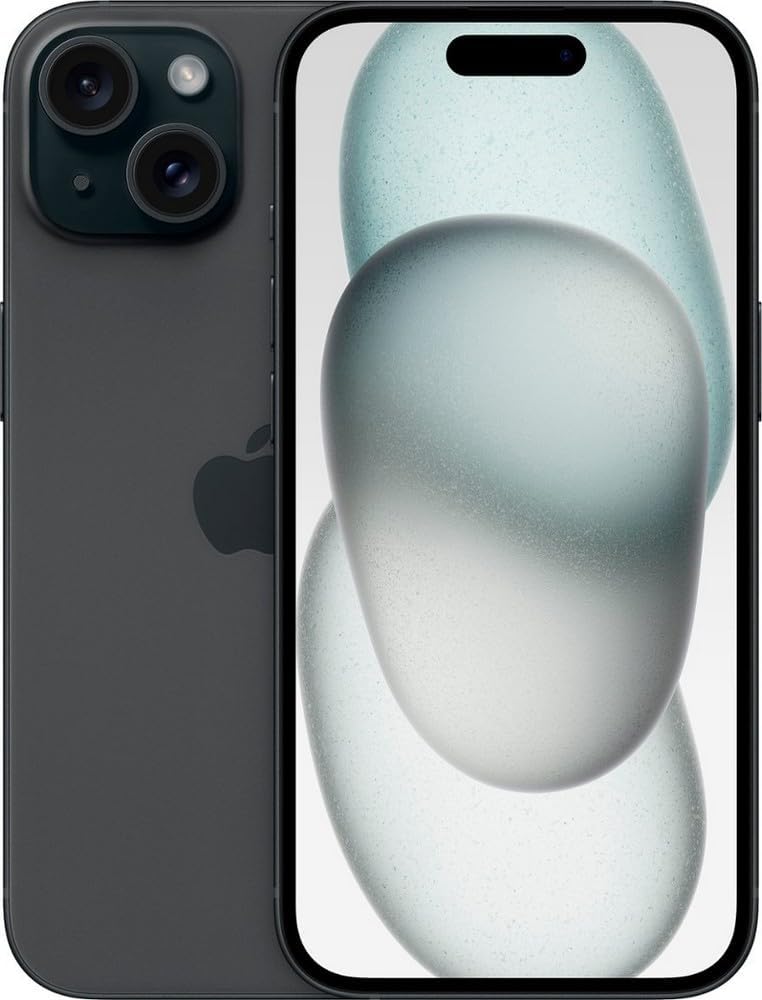 Apple iPhone 15, 128GB, Black - Unlocked (Renewed) ? ? ? ? ?
