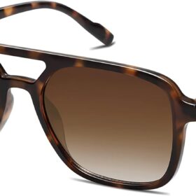 SOJOS Retro Aviator Sunglasses for Women Men,Trendy Rectangle Womens Mens Shades Sun Glasses SJ2202 ?   ?   ?  ?   ?