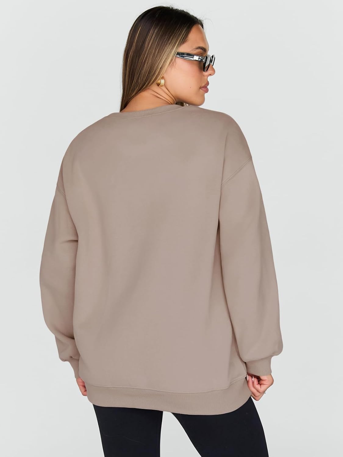 Trendy Queen Sweatshirts for Women Hoodies Oversized Crewneck Tops Sweaters Comfy Fall Winter Outfits Clothes 2024 Fashion ? - Image 4