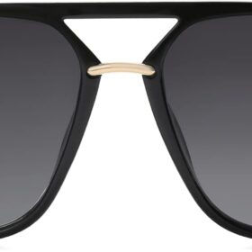 SOJOS Sunglasses for Women & Men, Square, Retro, Polarized Lens, Trendy Aviator, 90s Shades          