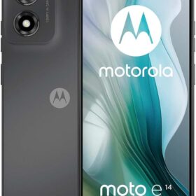 Motorola Moto E14 XT2421-12 Dual Sim | 2GB Ram + 64GB Storage | GSM Factory Unlocked | International Model - (Gray)                 