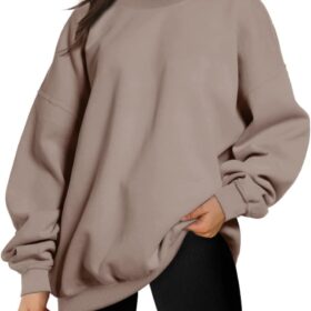 Trendy Queen Sweatshirts for Women Hoodies Oversized Crewneck Tops Sweaters Comfy Fall Winter Outfits Clothes 2024 Fashion ?