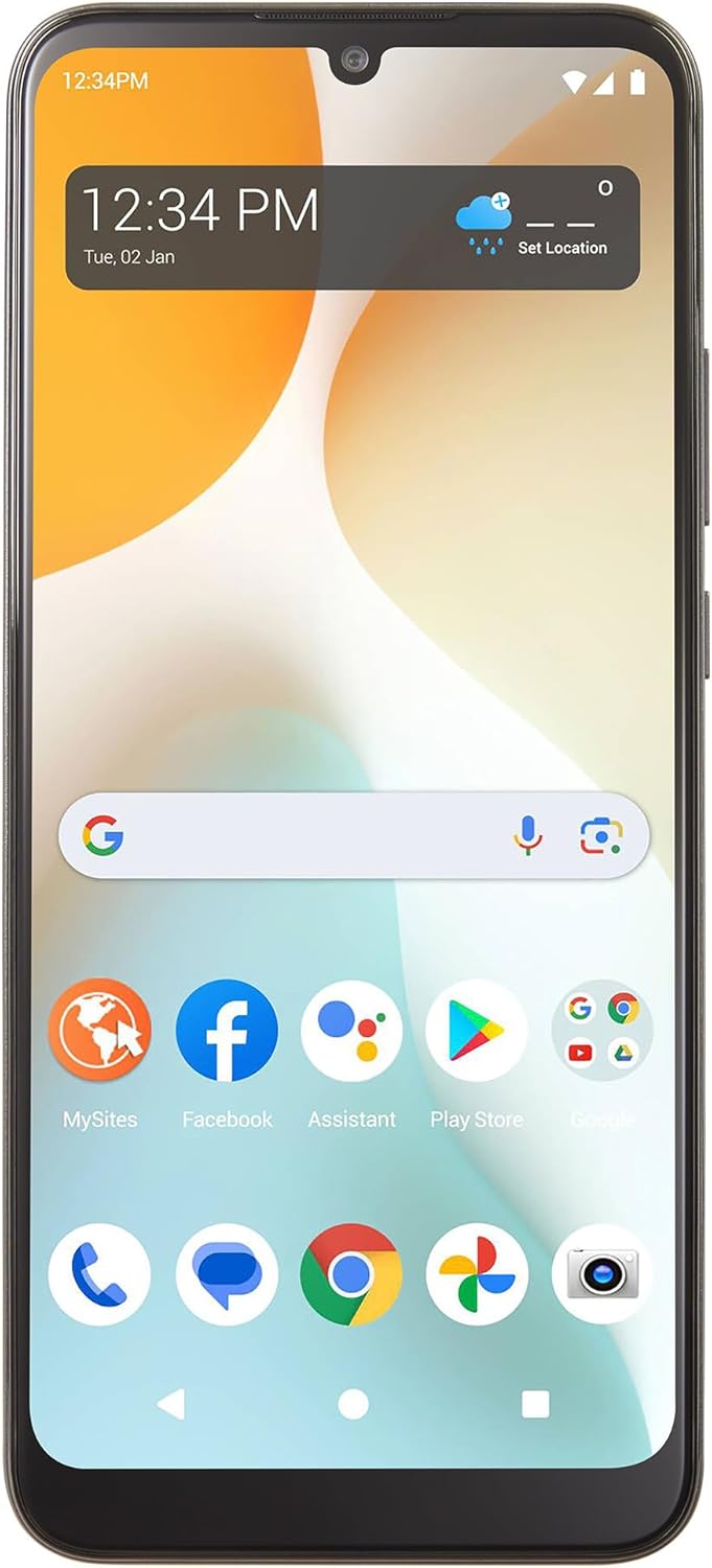 Simple Mobile | Blu View 5 Pro | Locked | 128GB | 4900mAh Battery | Triple Camera | Gray ? ? ? ? ?