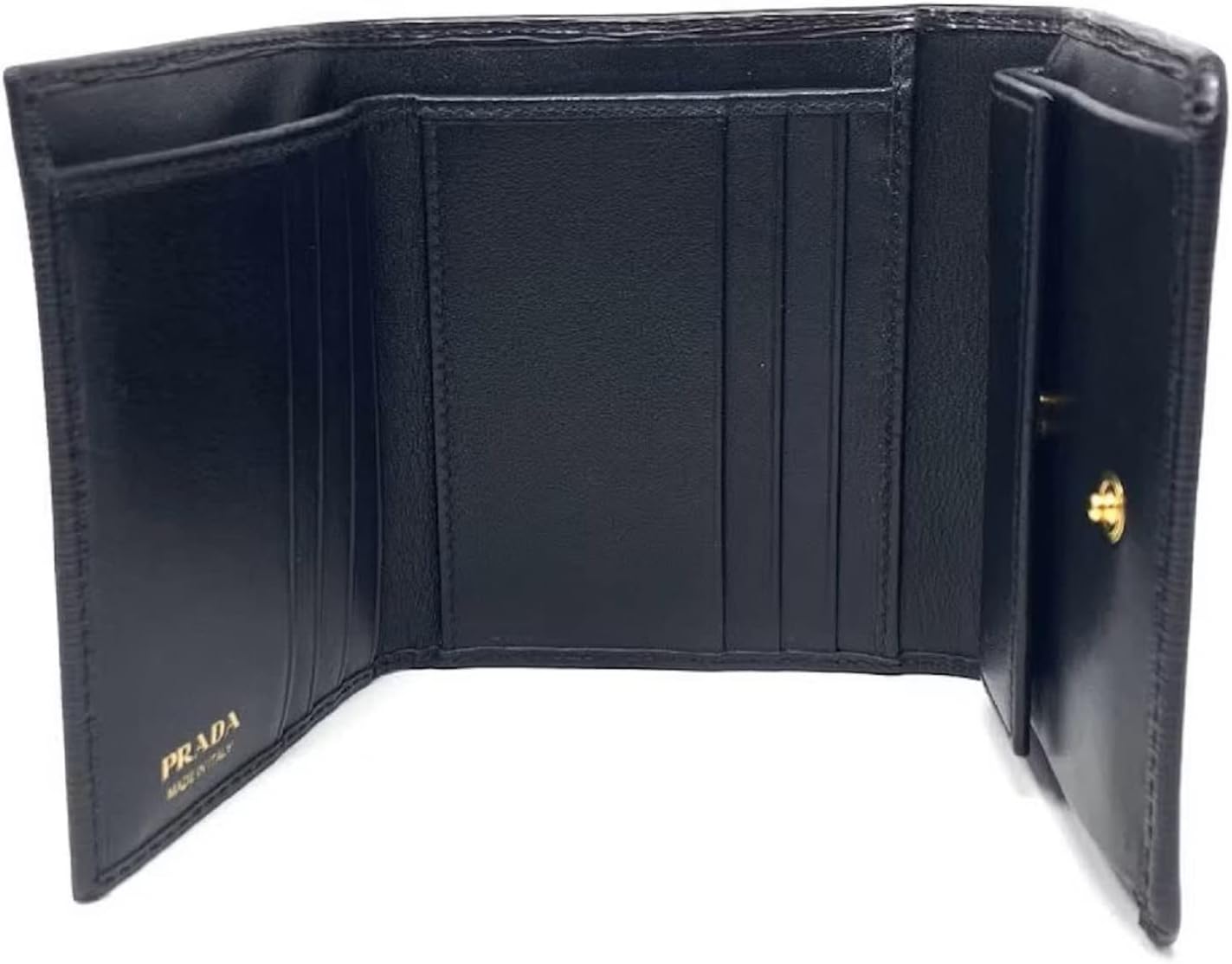 Prada Wallet For Women -Women's Wallet Vitello Move Bi Fold Black 1MH176 - Women Wallet - Womens Wallet Designer ? ? ? ? ? - Image 3