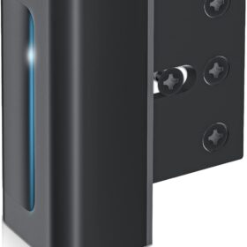 Door Reinforcement Lock Withstands 800lbs of Force - Black Extra Child Proof Door Lock with 8 Screws Prevents Unauthorized Entry,Add a Door Security Lock for Home Safety & Privacy ?   ?   ?  ?   ?