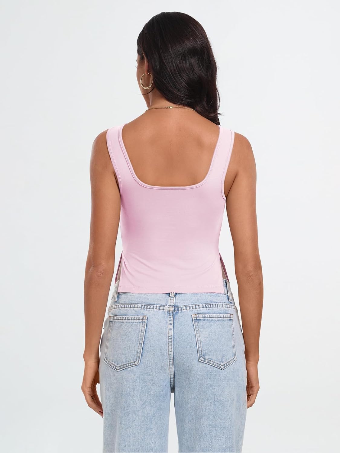 Trendy Queen Womens Going Out Crop Tops Backless Tank Tops Summer Y2k Teen Girls Basics Cute Clothes ? - Image 4