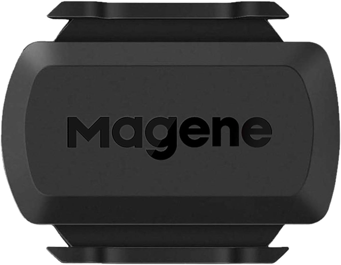 Magene Outdoor/Indoor Speed/Cadence Sensor for Cycling, Wireless Bluetooth/Ant+ Bike Computer RPM Sensor for Road Bike or Spinning Bike and Trainers Compatible with Onelap, Wahoo Fitness, Zwift, Strava ? ? ? ? ?
