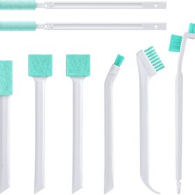 Small Cleaning Brush Tight Spaces, 8pcs Crevice Cleaning Brushes Tool for Household Use, Tiny Cleaning Brush Mini Parts Humidifier Toaster ?   ?   ?  ?   ?