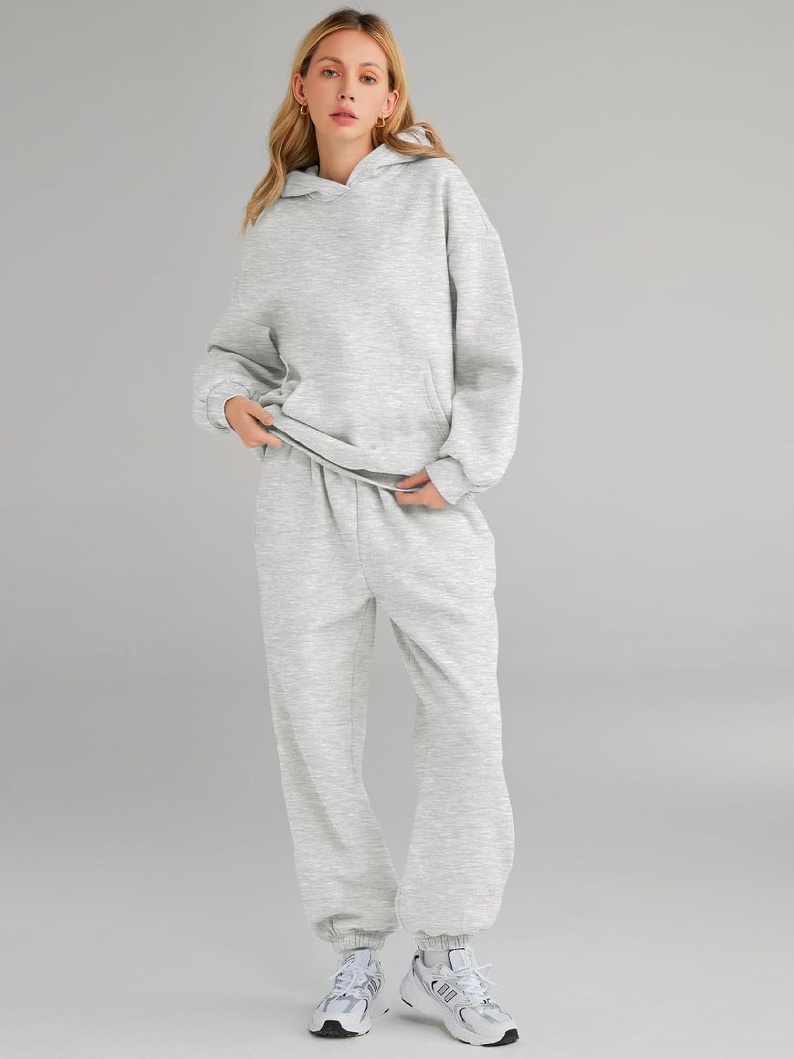 AUTOMET Womens 2 Piece Outfits Lounge Hoodie Sweatsuit Sets Oversized Sweatshirt Baggy Fall Fashion Sweatpants with Pockets ? ? ? ? ? - Image 2
