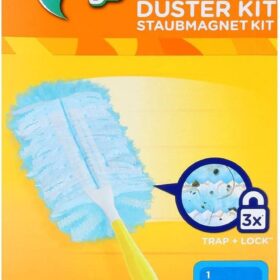 Swiffer Microfibre dust Cleaner Set, 1 Handle and 3 Replacement Pads (Pack of 1x1 Piece) ?   ?   ?  ?   ?