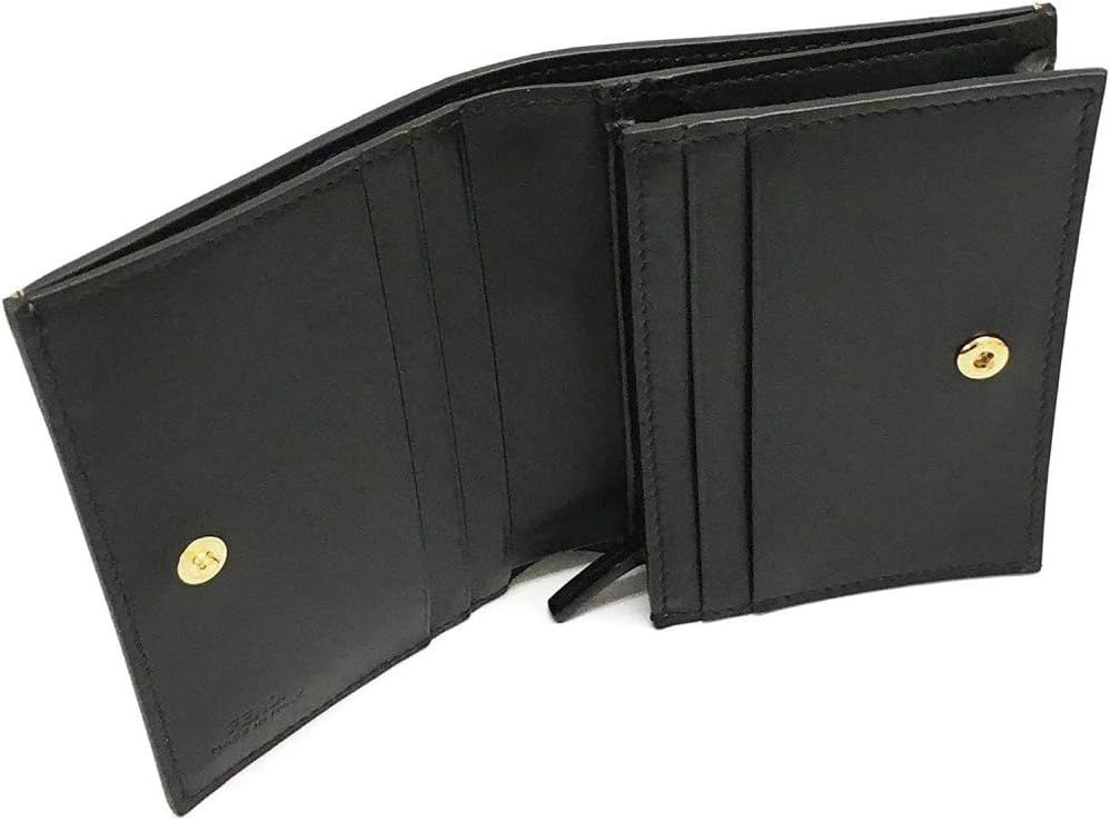 FENDI Calf Leather Signature Logo Brown Pink Small Bifold Wallet 8M0420 ? ? ? ? ? - Image 6