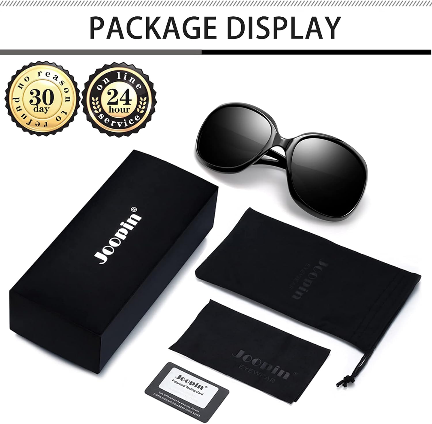 Joopin Oversized Sunglasses Womens Trendy Polarized Large Driving Sun Glasses Ladies UV Protective Big Sunnies Shades ? - Image 6