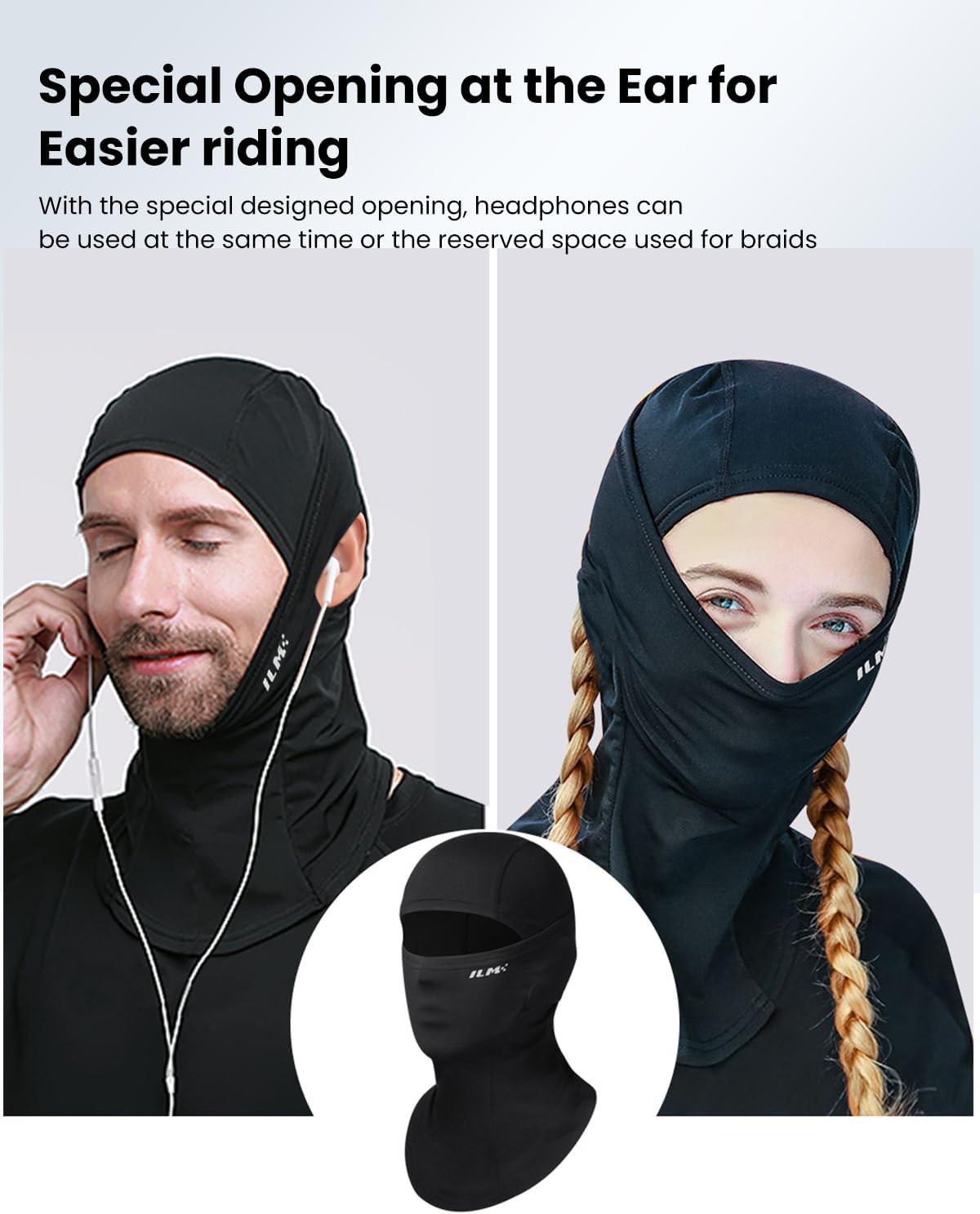 ILM Motorcycle Balaclava Face Mask for Ski Model FM01 ? ? ? ? ? - Image 4
