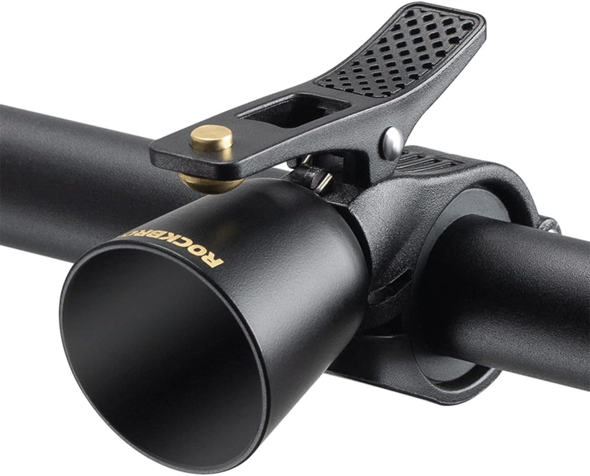 ROCKBROS Bike Bell Classic Bicycle Bell Mountain Bike Bells for Adults with Loud Sound and Fit for 0.87-1.25in/22.2-31.8mm Bicycle Handlebars ? ? ? ? ?