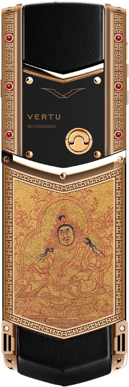 VERTU Signature V Thang-Ka Pure Gold Luxury Business Mobile Phone (Jambhala) ? ? ? ? ? - Image 2