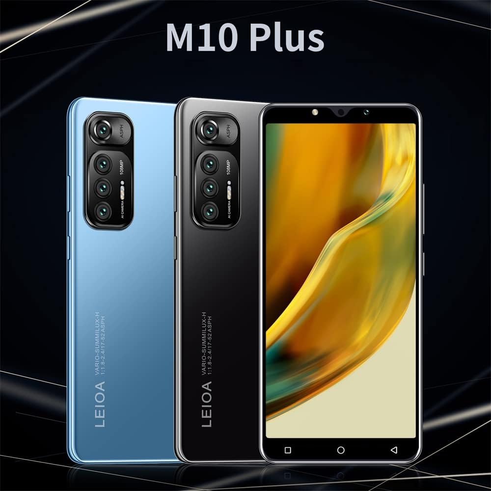 5.0 Inch HD Display, Dual SIM 3G/2G Cheap Mobile Phone, 16GB ROM?Expandable up to 128GB?, Android 9.0, WiFi/Bluetooth/Face Unlocked Phone (Blue) - Image 3