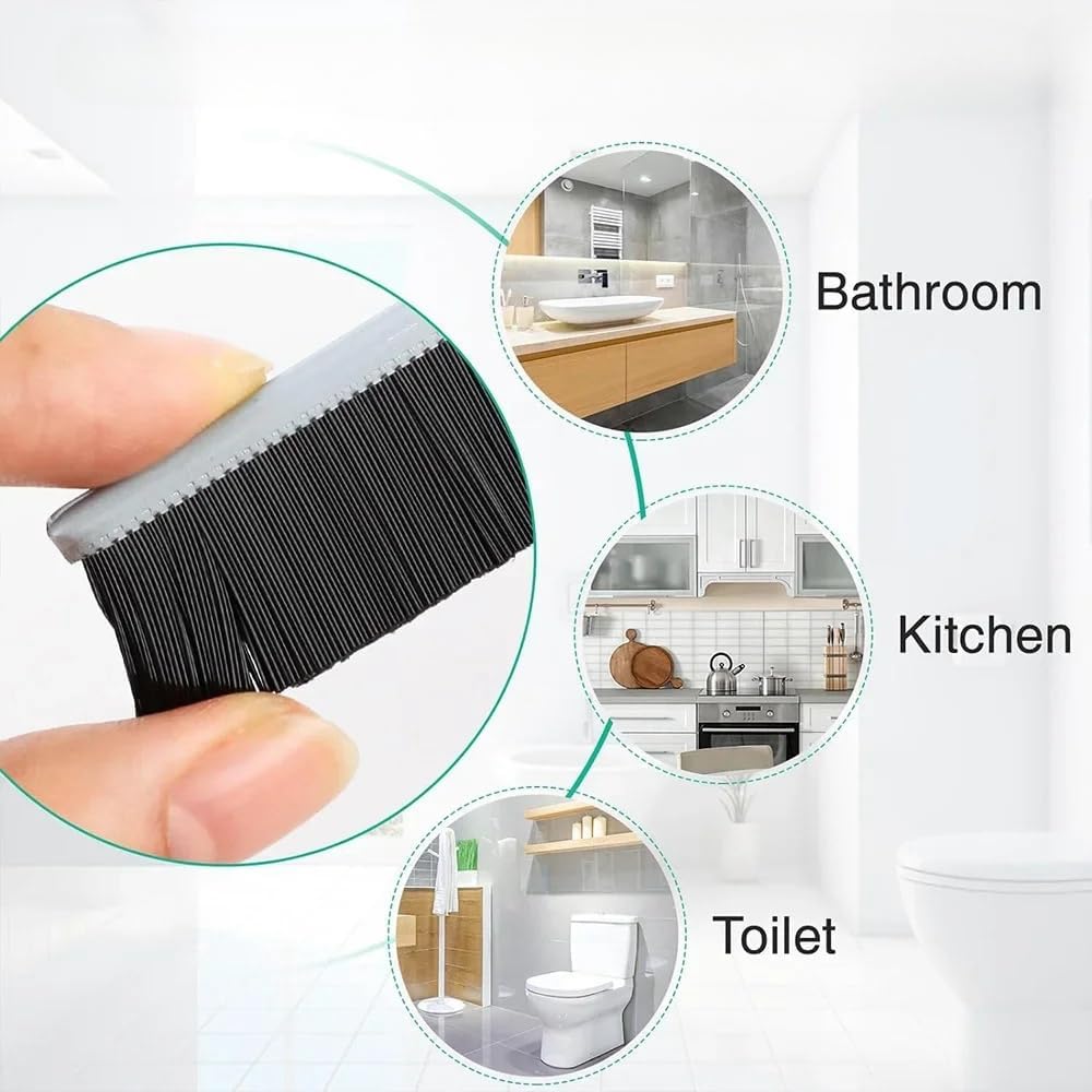 13PCS Crevice Cleaning Brush Set,Multifunctional Cleaning Brush Tools,Hard Bristle Crevice Cleaning Supplies for Kitchen, Bathroom, Cup,Window - Image 3