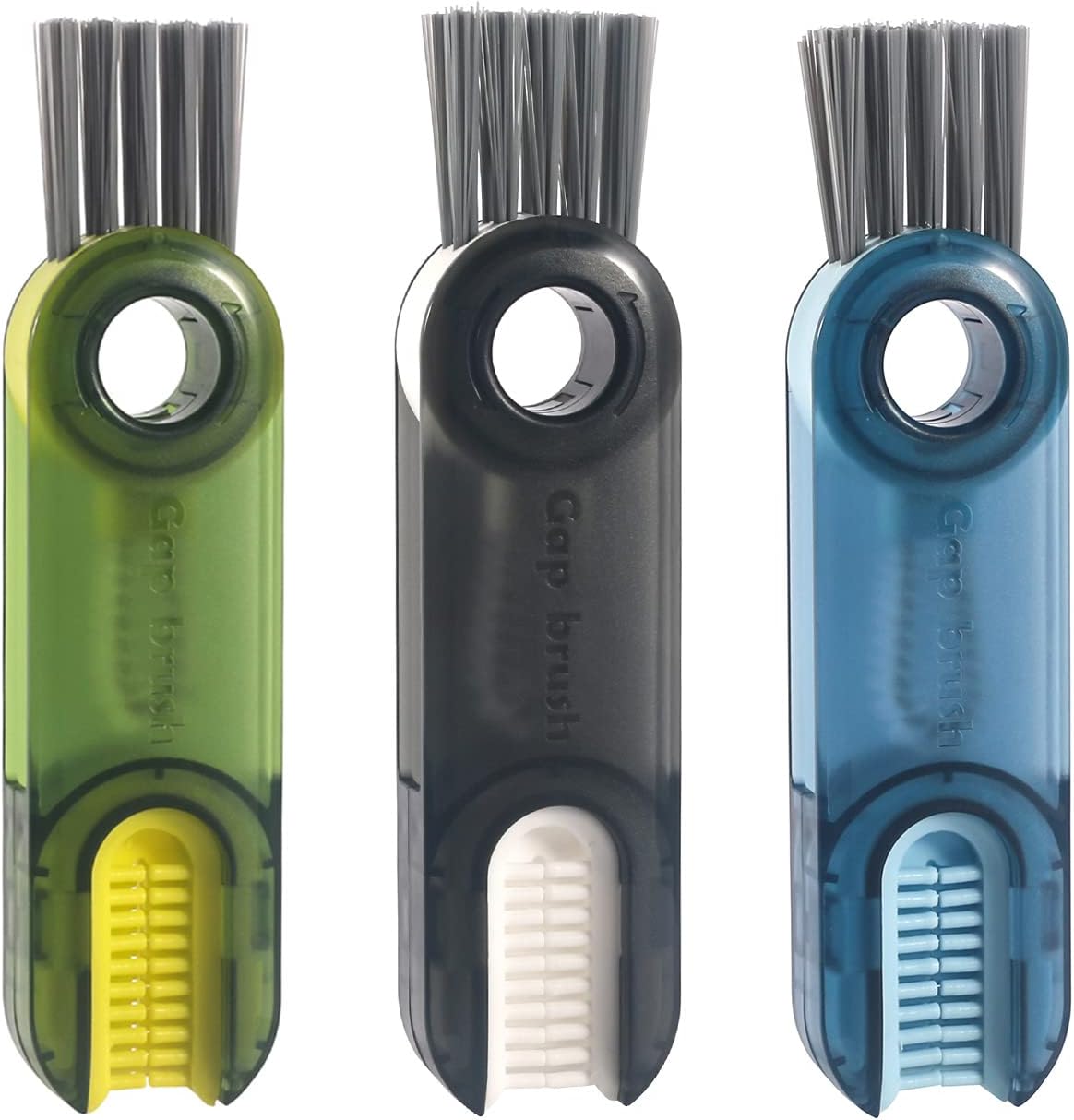 3 in 1 Cup Lid Gap Cleaning Brush Set, Multifunctional Insulation Bottle Cleaning Tools, Mutipurpose Tiny Silicone Cup Holder Cleaner, Home Kitchen Cleaning Tools ? ? ? ? ? - Image 2