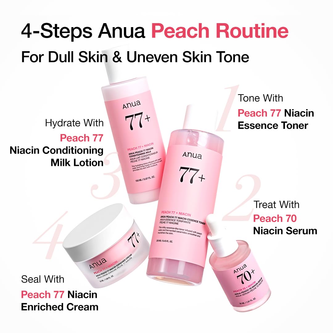 Anua Peach 70 Niacinamide Serum 30ml / brightening hydrating face serum/daily clean beauty (1.01 fl. oz.) ? ? ? ? ? - Image 6