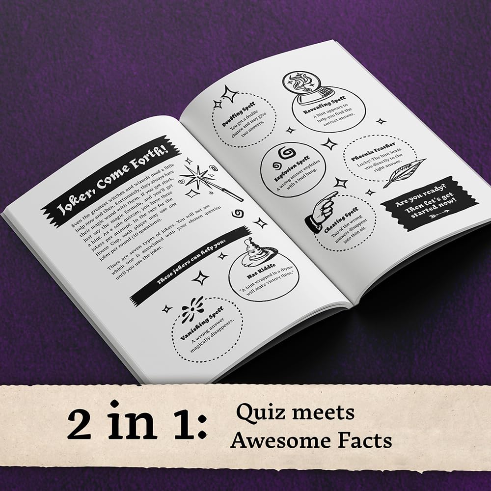 The Magical Quiz for Potter Fans: The Unofficial Trivia Game: Exciting Questions & Amazing Answers about the Most Famous Wizard (Awesome Facts) ? ? ? ? ? - Image 2