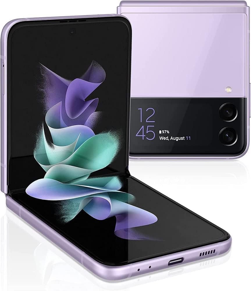 SAMSUNG Galaxy Z Flip 3 5G, US Version, 128GB, Phantom Black - Unlocked (Renewed) ? ? ? ? ? - Image 5
