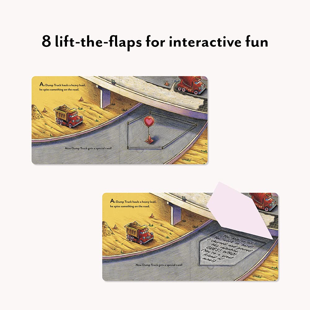 Construction Site: You're Just Right: A Valentine Lift-the-Flap Book (Goodnight, Goodnight, Construc) ? ? ? ? ? - Image 3