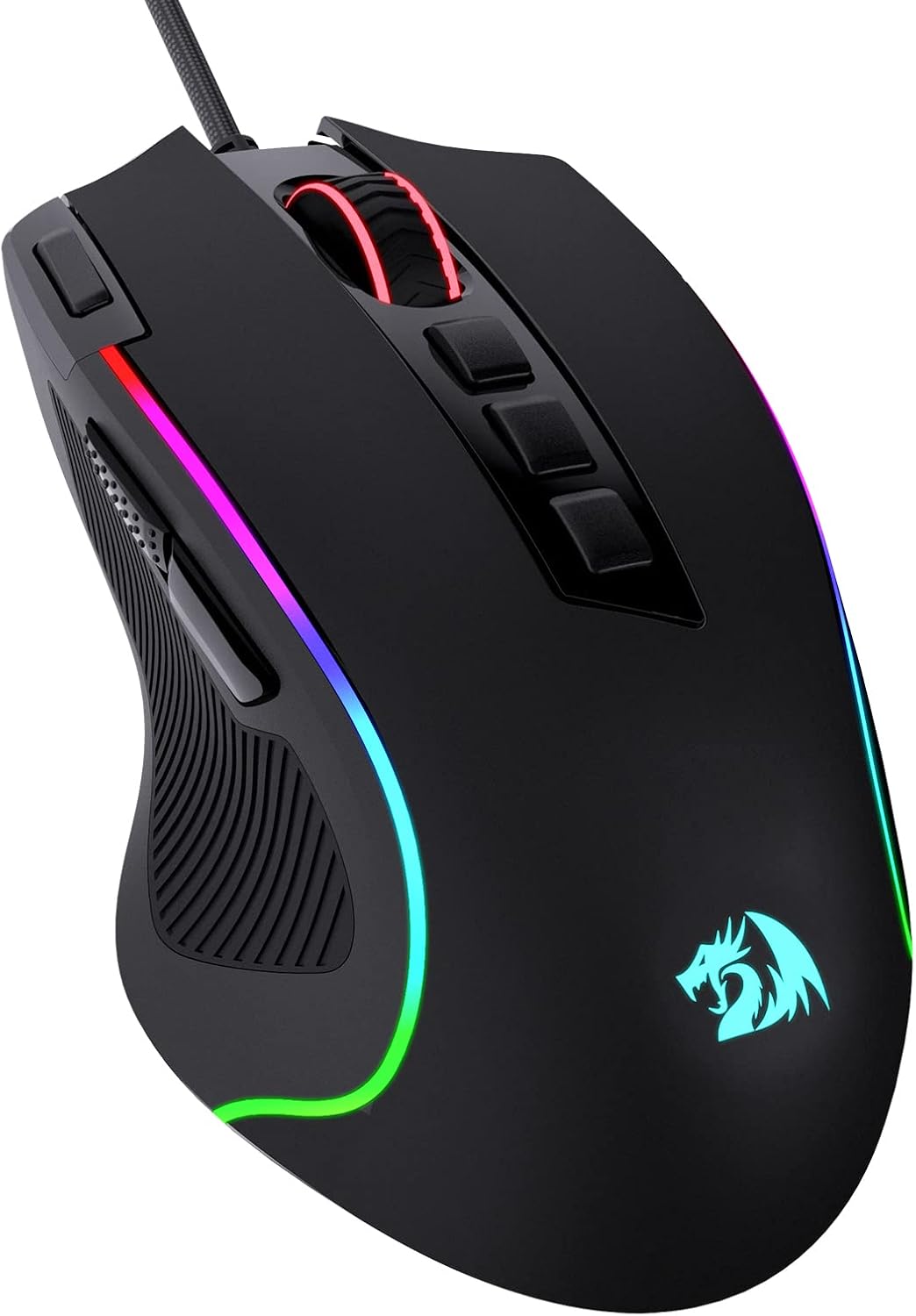 Redragon M612 Predator RGB Gaming Mouse, 8000 DPI Wired Optical Mouse with 11 Programmable Buttons & 5 Backlit Modes, Software Supports DIY Keybinds Rapid Fire Button ? ? ? ? ?