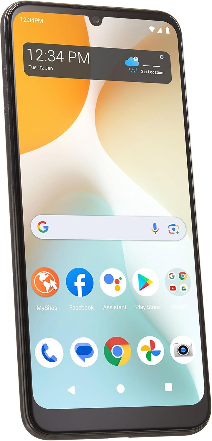 Simple Mobile | Blu View 5 Pro | Locked | 128GB | 4900mAh Battery | Triple Camera | Gray ? ? ? ? ? - Image 6