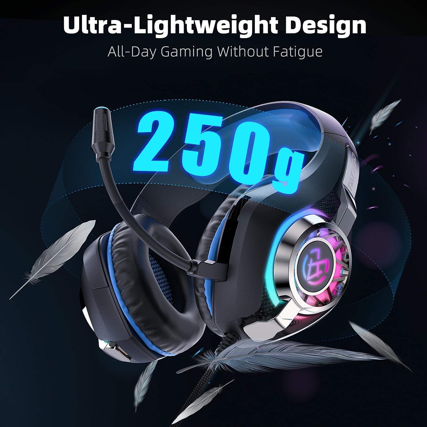 Gaming Headset for PC, Ps5, Switch, Mobile, Gaming Headphones for Nintendo with Noise Canceling Mic, Deep Bass Stereo Sound ? ? ? ? ? - Image 5