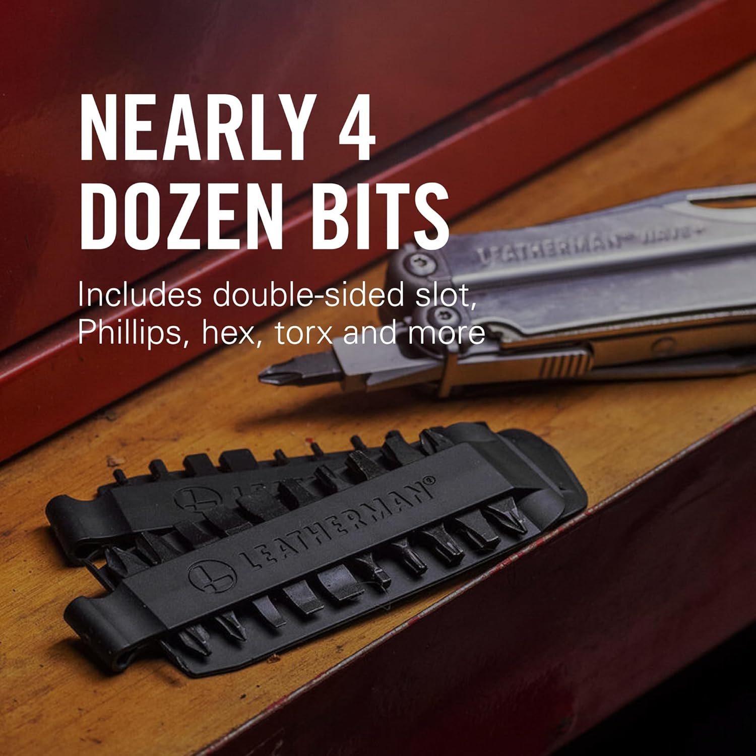 LEATHERMAN, Bit Kit, 21 Double-Ended Screwdriver Bits for Multi-Tools ? ? ? ? ? - Image 2