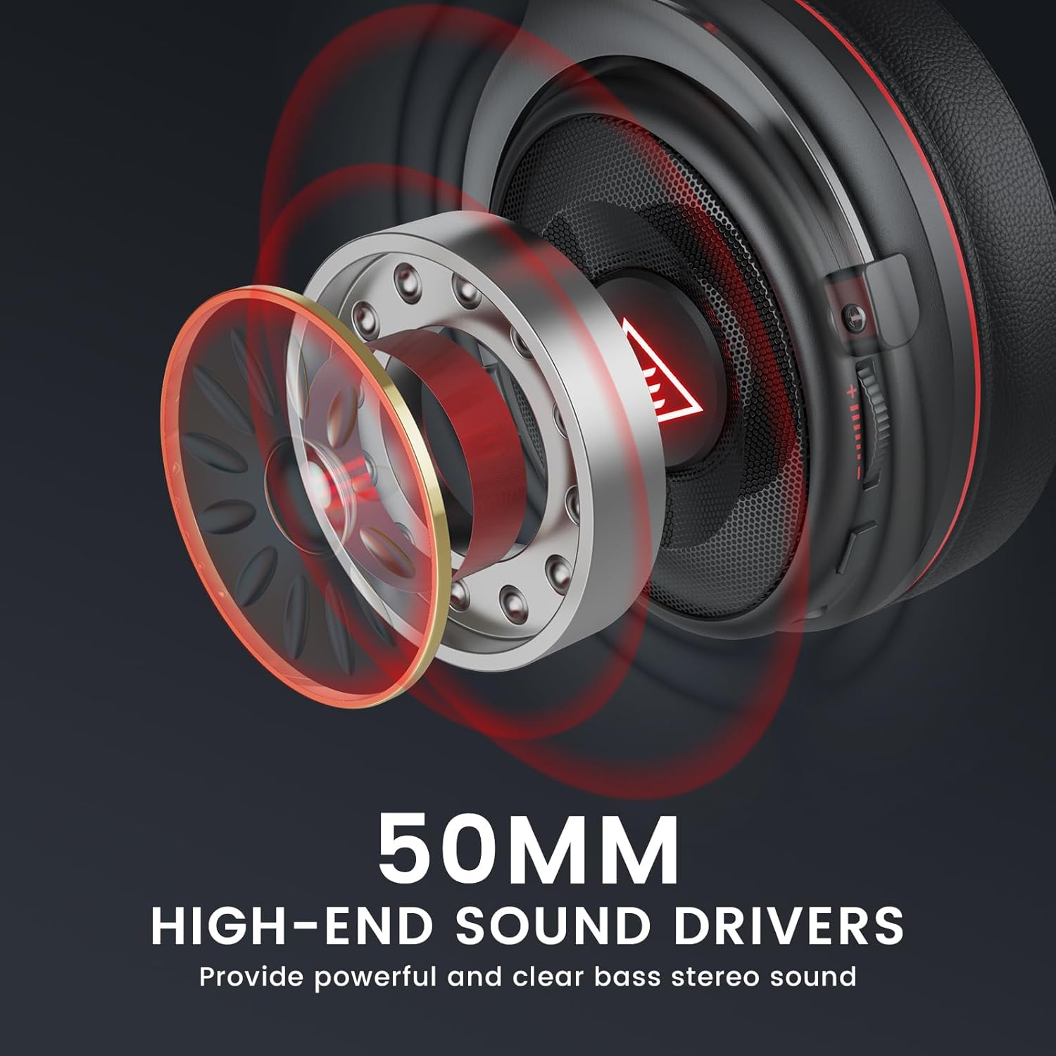 EKSA E900 Pro USB Gaming Headset for PC - Computer Headset with Detachable Noise Cancelling Mic, 7.1 Surround Sound, 50MM Driver - Headphones with Microphone for PS4/PS5, Xbox One, Laptop, Office ? ? ? ? ? - Image 6