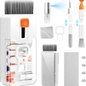 Ordilend Keyboard Cleaning Kit Laptop Cleaner, All-in-One Computer Screen Cleaning Brush Tool, Multi-Function PC Accessories Electronic Cleaner for iPad iPhone Pro Earbuds Camera Monitor with Patent ?   ?   ?  ?   ?