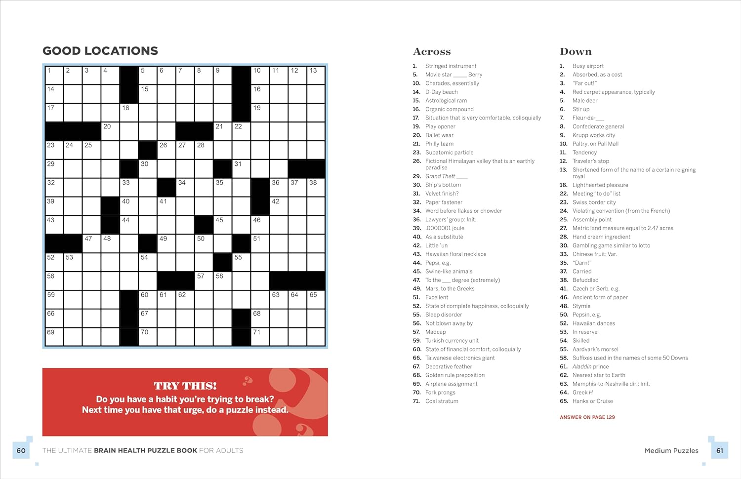 The Ultimate Brain Health Puzzle Book for Adults: Crosswords, Sudoku, Cryptograms, Word Searches, and More! (Ultimate Brain Health Puzzle Books) ? ? ? ? ? - Image 5