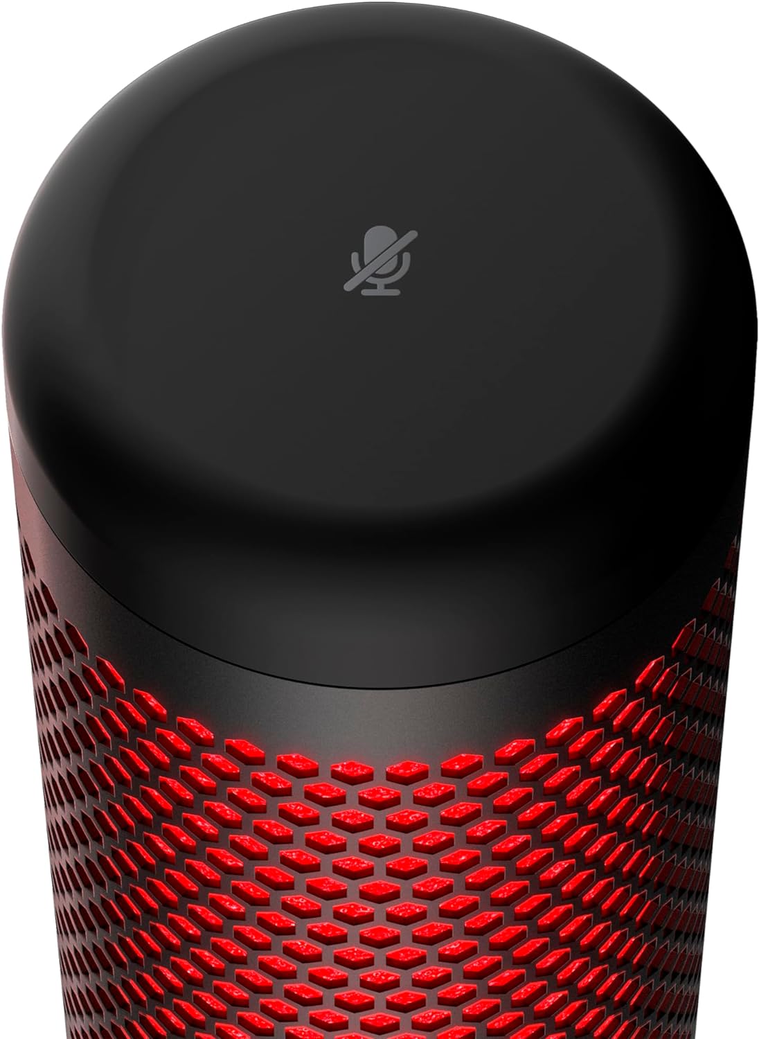HyperX QuadCast - USB Condenser Gaming Microphone, for PC, PS4, PS5 and Mac, Anti-Vibration Shock Mount, Four Polar Patterns, Pop Filter, Gain Control, Podcasts, Twitch, YouTube, Discord, Red LED ? ? ? ? ? - Image 4