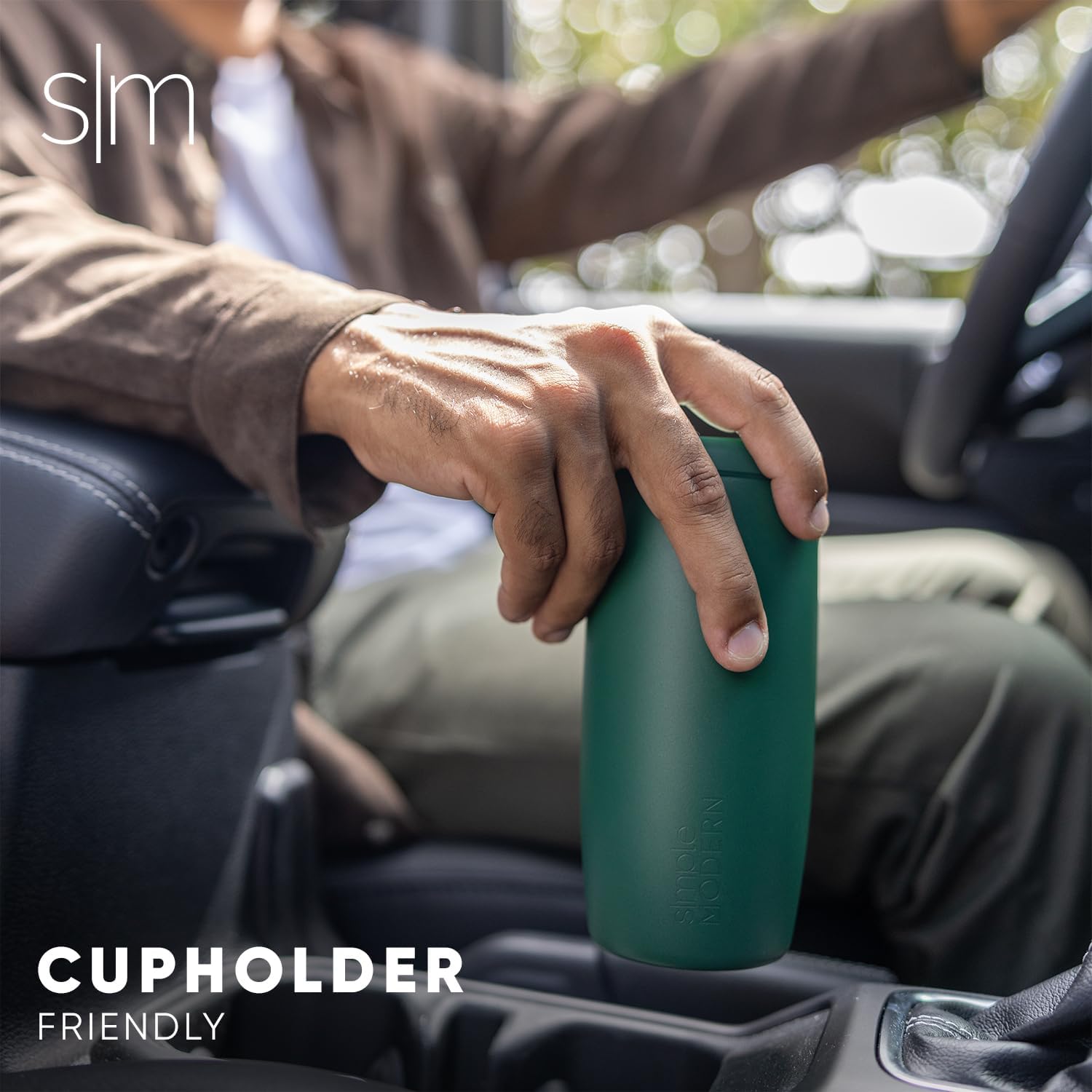 Simple Modern Travel Coffee Mug Tumbler with 360? Lid | Ceramic-Lined Insulated Stainless Steel Cold Brew Iced Coffee Cup Thermos | Gifts for Women Her Him | Voyager Signature | 16oz | Cream Terrazzo ? ? ? ? ? - Image 6