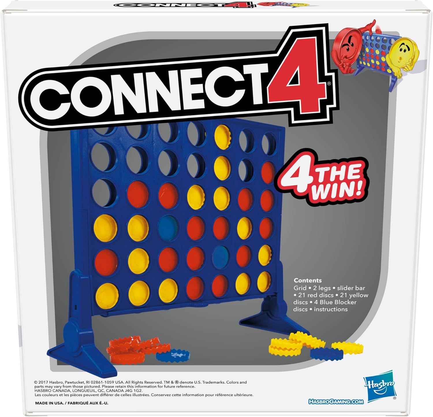 Hasbro Gaming Connect 4 Strategy Board Game for Kids | 2 Players for Boys & Girls | Ages 6+ (Amazon Exclusive) ? ? ? ? ? - Image 2
