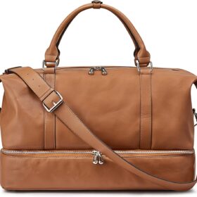 S-ZONE Weekender Bags for Women and Men Travel Duffel Bags with Shoe Compartment Overnight Carry on Duffle Tote Bag ?   ?   ?  ?   ?