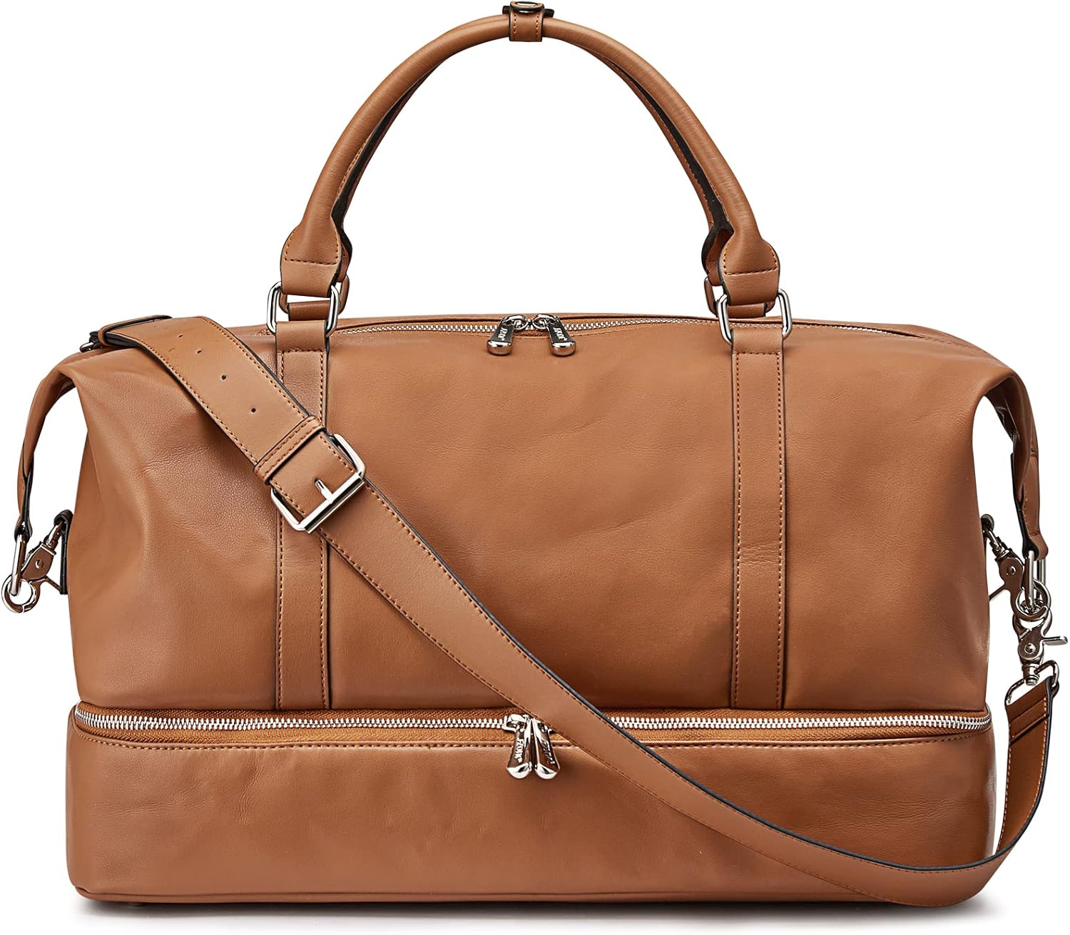 S-ZONE Weekender Bags for Women and Men Travel Duffel Bags with Shoe Compartment Overnight Carry on Duffle Tote Bag ? ? ? ? ?
