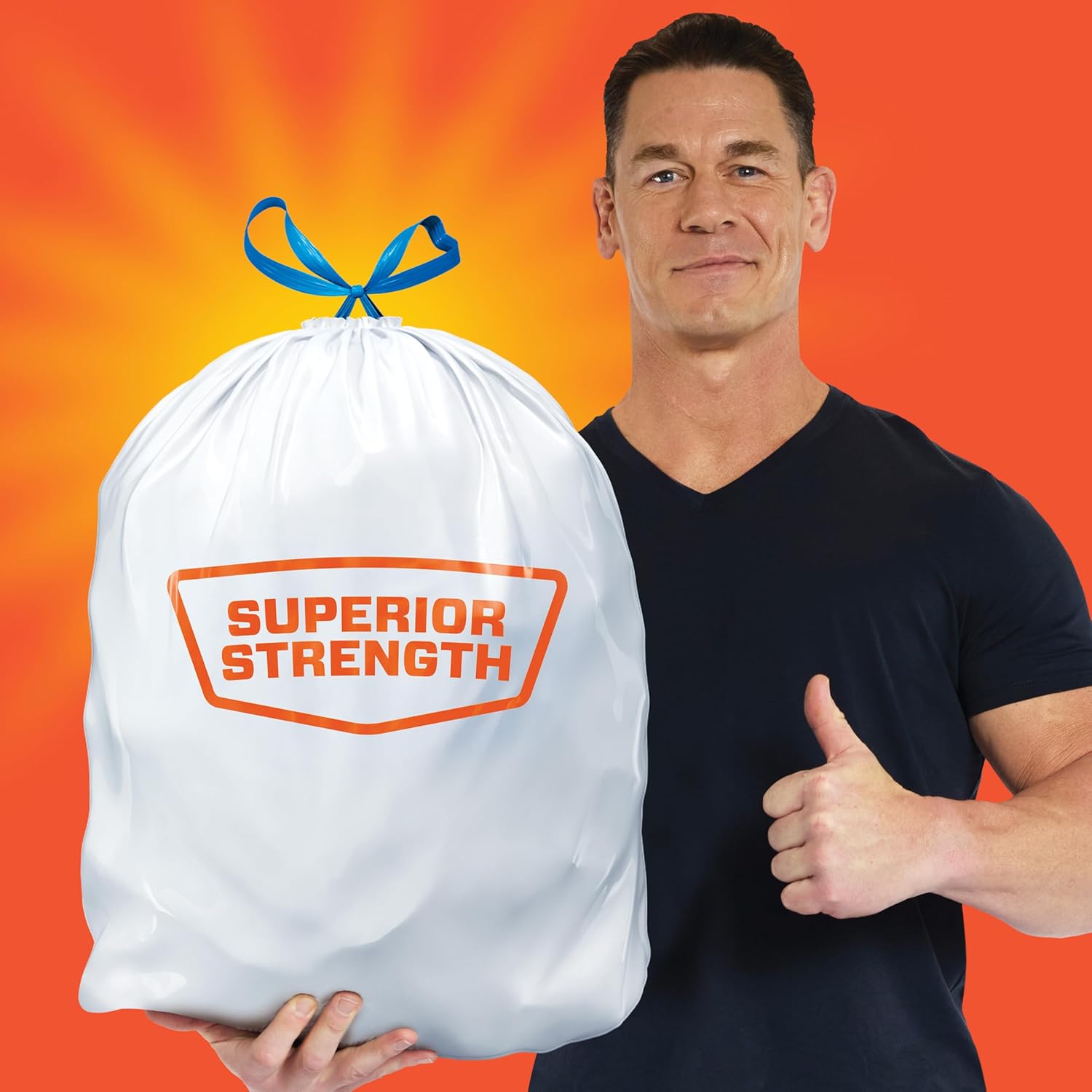 Hefty Strong Tall Kitchen Trash Bags, Unscented, 13 Gallon, 90 Count ? ? ? ? ? - Image 3
