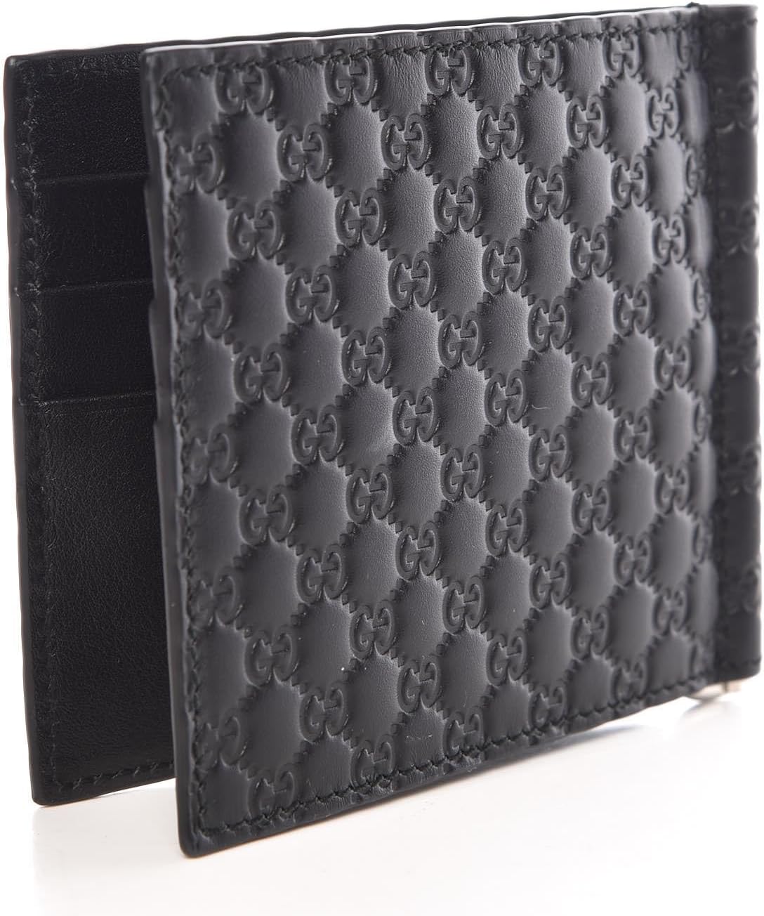 Gucci Unisex Microguccissima GG Black Money Clip Wallet ? ? ? ? ? - Image 6