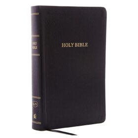 KJV Holy Bible: Personal Size Giant Print with 43,000 Cross References, Black Bonded Leather, Red Letter, Comfort Print: King James Version ?   ?   ?  ?   ?