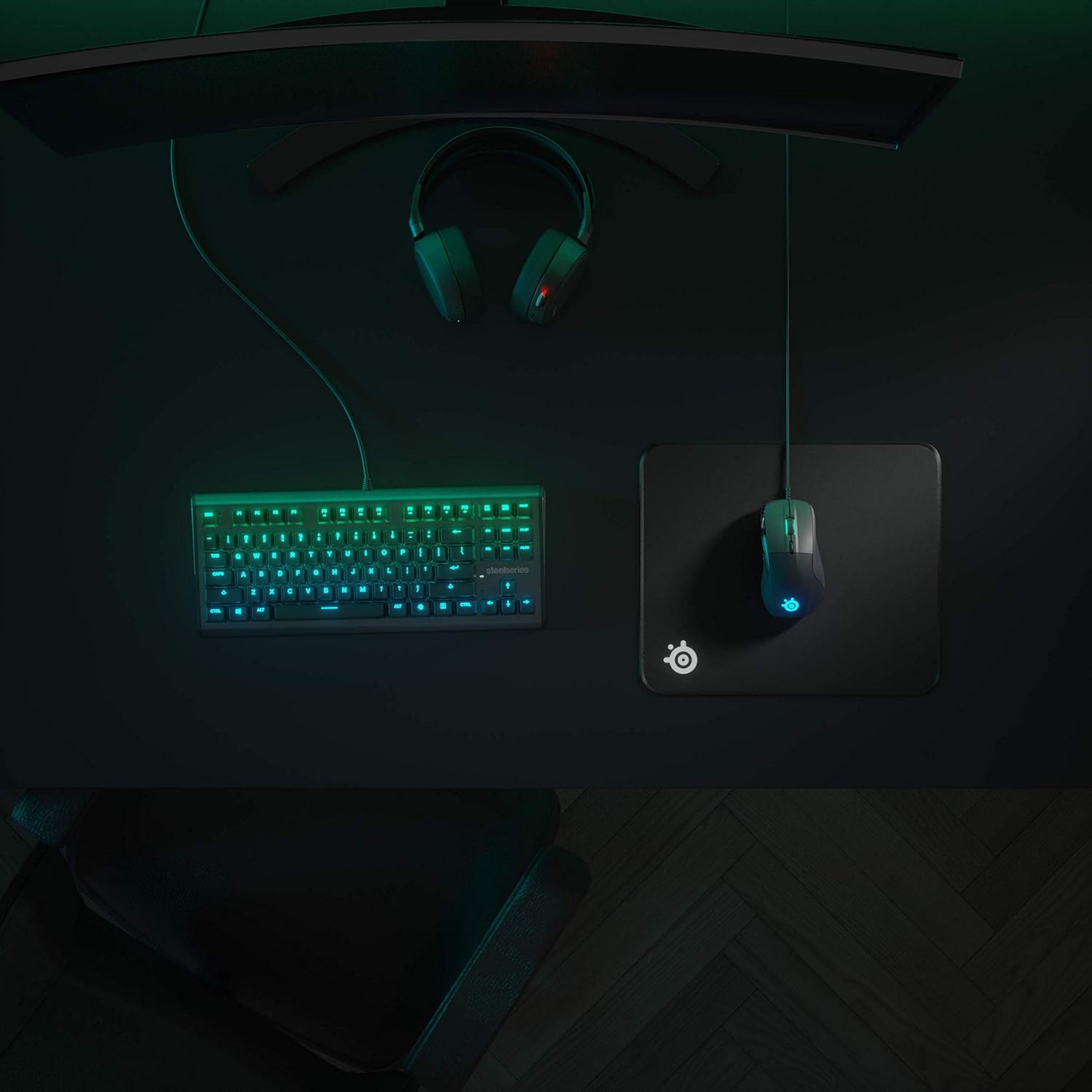 SteelSeries QcK Gaming Mouse Pad - Large Cloth - Optimized For Gaming Sensors ? ? ? ? ? - Image 4